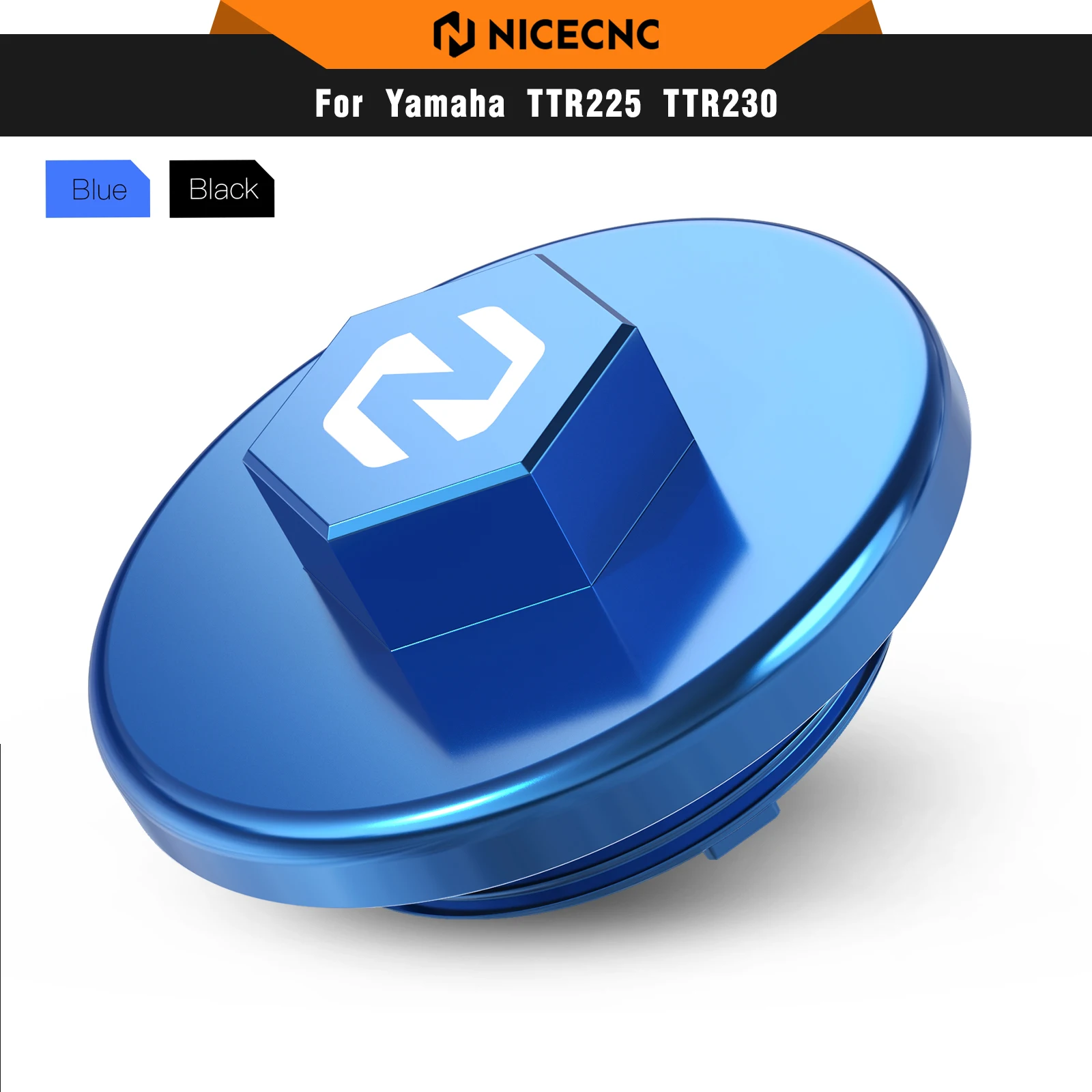 

NICECNC For Yamaha TTR230 2005-2024 Oil Drain Plug Bolt Cap TTR225 1999-2004 TW200 2001-2023 Moto 4 YFM250 YFM200 YFM225 BW200