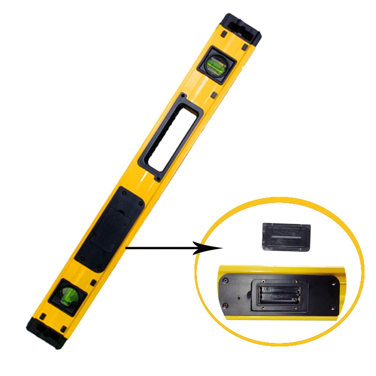 24 Inch Professional Digital Magnetic Level Aluminum Spirit Level IP54 Dust And Waterproof Electronic Level