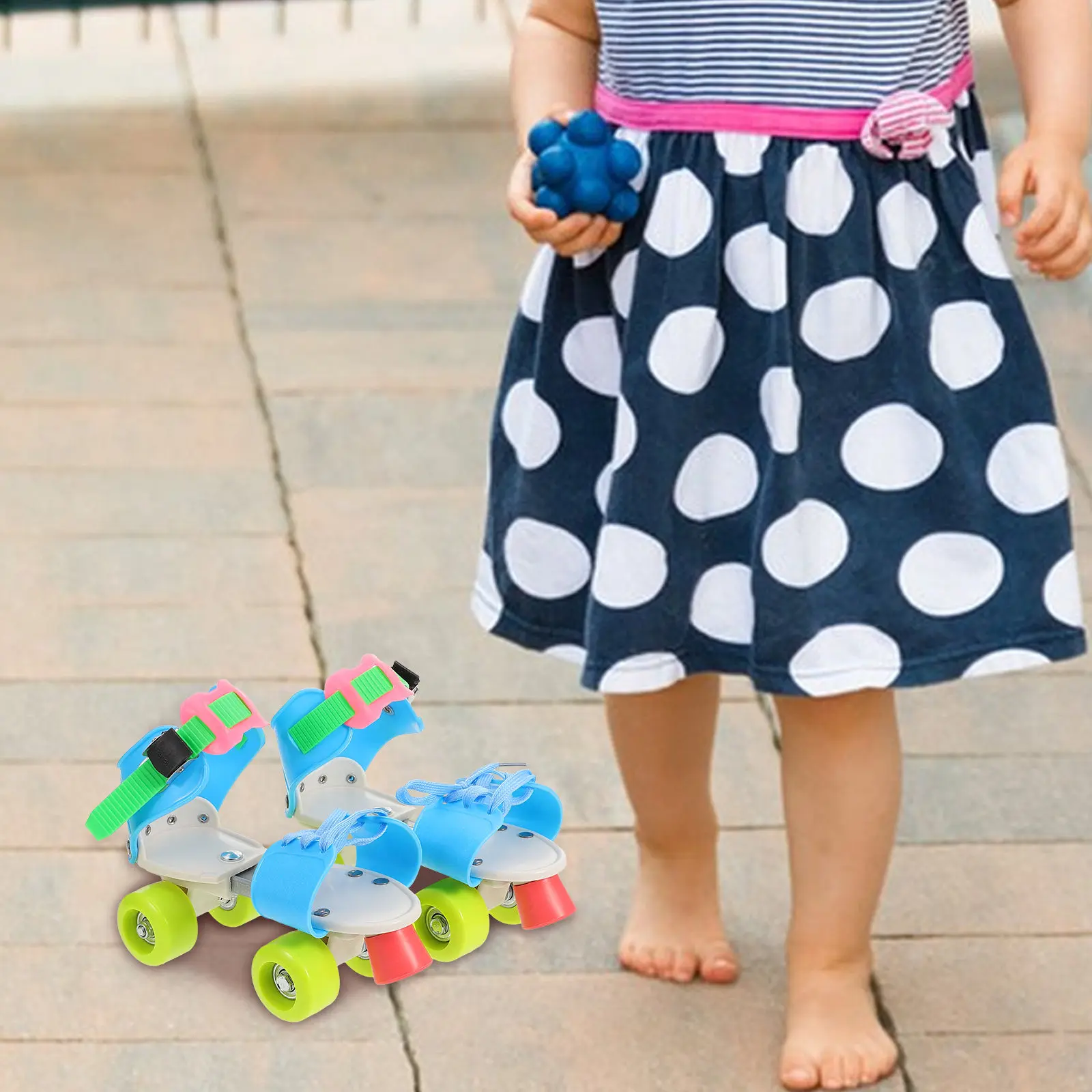 

1Pair Four Wheel Roller Skates Training Double Row Skating Shoes Exercise Sport Outdoor Skates Protective Roller Skate Shoes