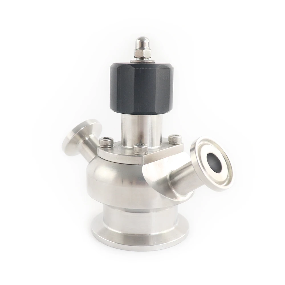 Sanitary Stainless Steel Beer Pneumatic Sample Sampling Valve