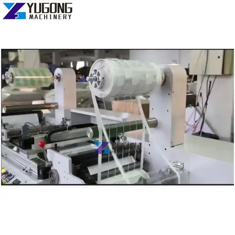 Full Auto Die Cutter Intermittent Rotary Die Cutting Machine with Slitting Intermittent Die Cutting Machine Rewinding