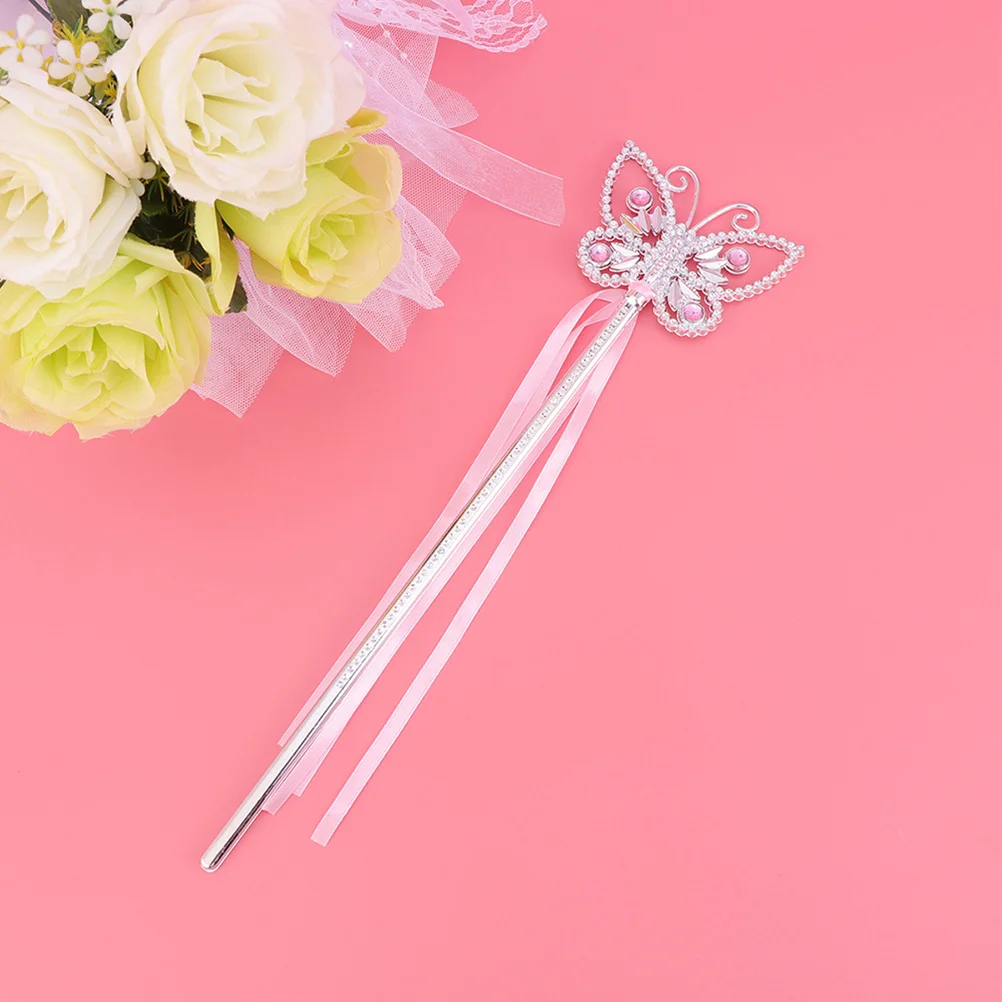 10 قطع من أعواد الجنية على شكل فراشة آمنة وخفيفة الوزن لحفلات أعياد الميلاد وإكسسوارات أزياء للفتيات وشريط خرافي، #6