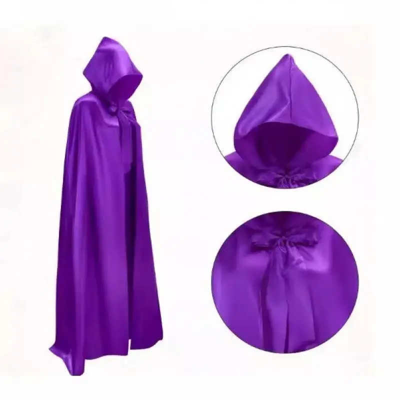 Frühling Sommer dünner langer Kapuzenumhang Halloween Robe ex Anime Charakter Performance Kostüm leichte Gürtel Animation Th...