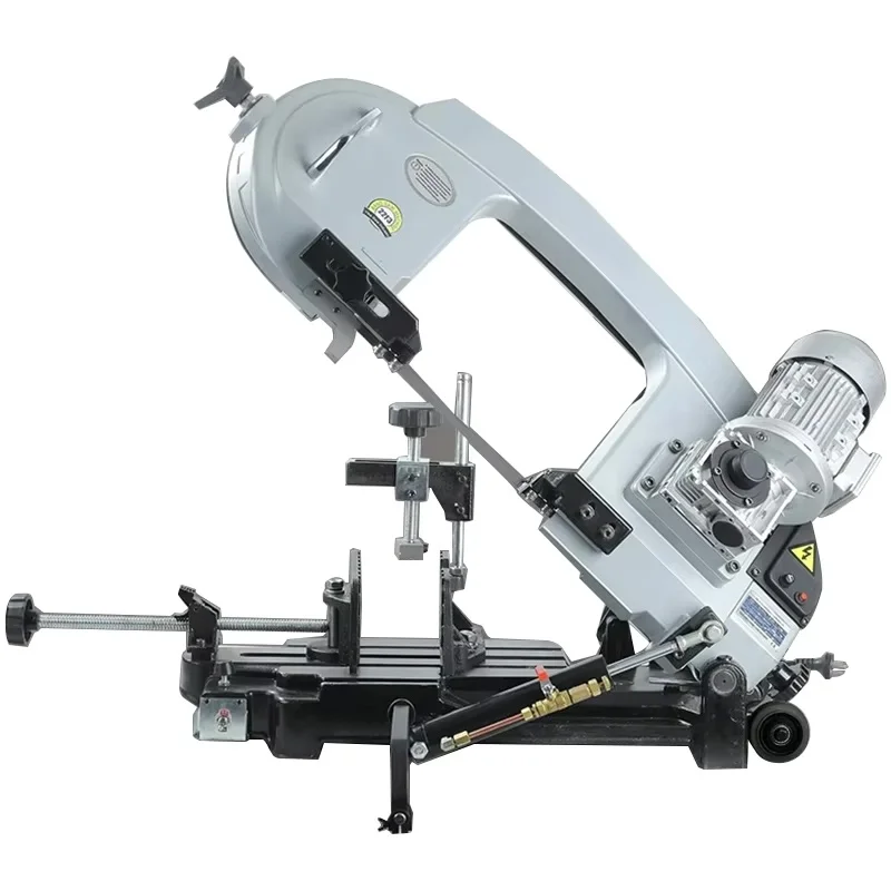 HX220 Band Saw Machine Small Saw Machine Metal Cutting Household Vertical and Horizontal Electric Profile Rebar Cutting Machine