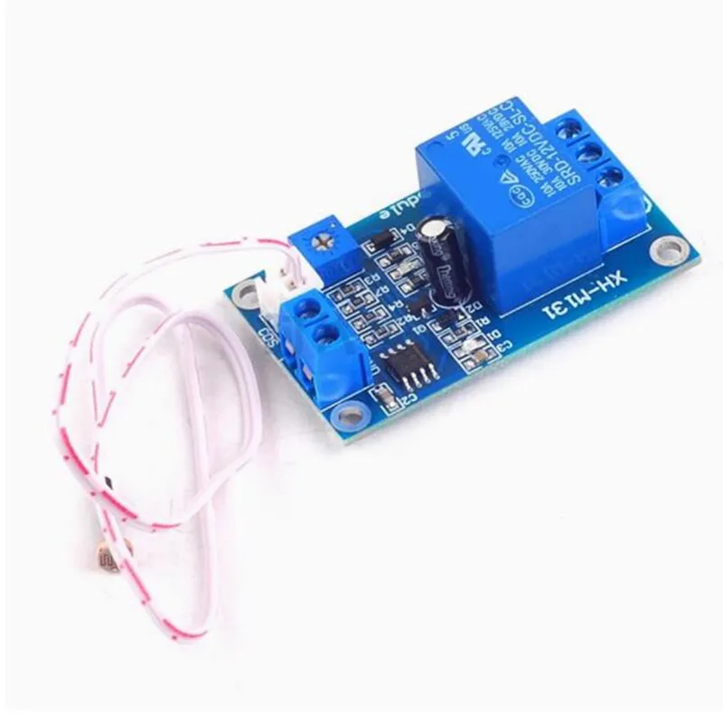 XH-M131 DC 5V 12V 24V 10A Light Control Switch Photoresistor Relay Module Detection Sensor brightness Automatic Control Module