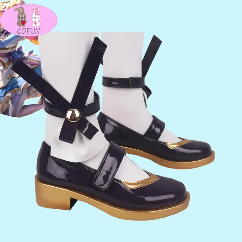 Zapatos de Cosplay LOL Gwen, zapatos de Anime japonés Lolita JK Harujuku Kawaii, bonitos accesorios para mujer