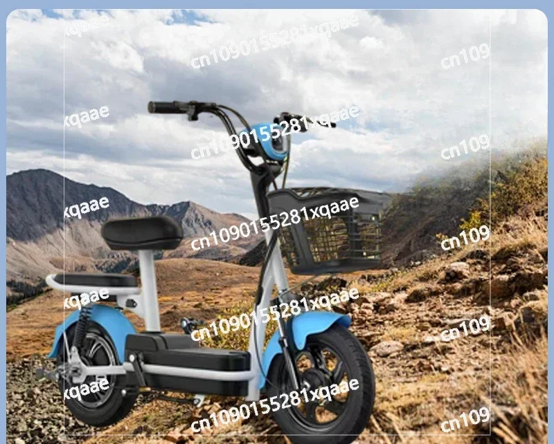 Little Mirage New National Standard Electric Vehicle Electric Two Wheels Adult Bicycle 48 Lithium  Car Double Scooter