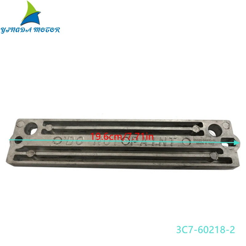 

3C7-60218 AI Anode for TOHATSU Outboard Motor MFS25HP 30HP 40HP to 140HP 3C7-60218-2