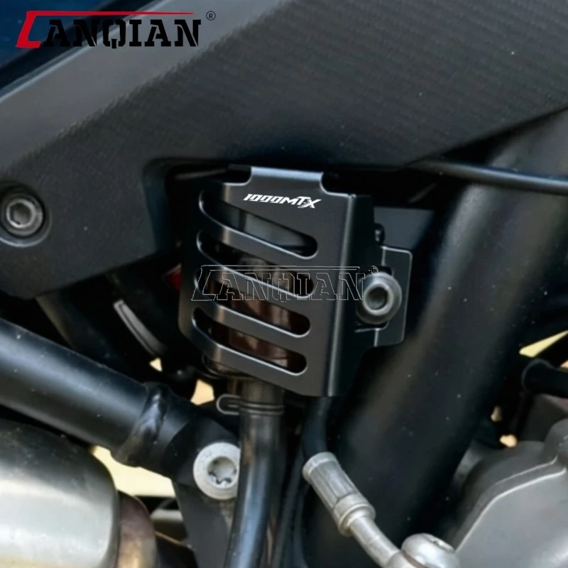 

For CFMOTO 800MTX 1000MTX 800 MTX 1000 MTX 2026 2027 Motorcycle Front Rear Brake Fluid Reservoir Oil Cup Cover Protector Guard