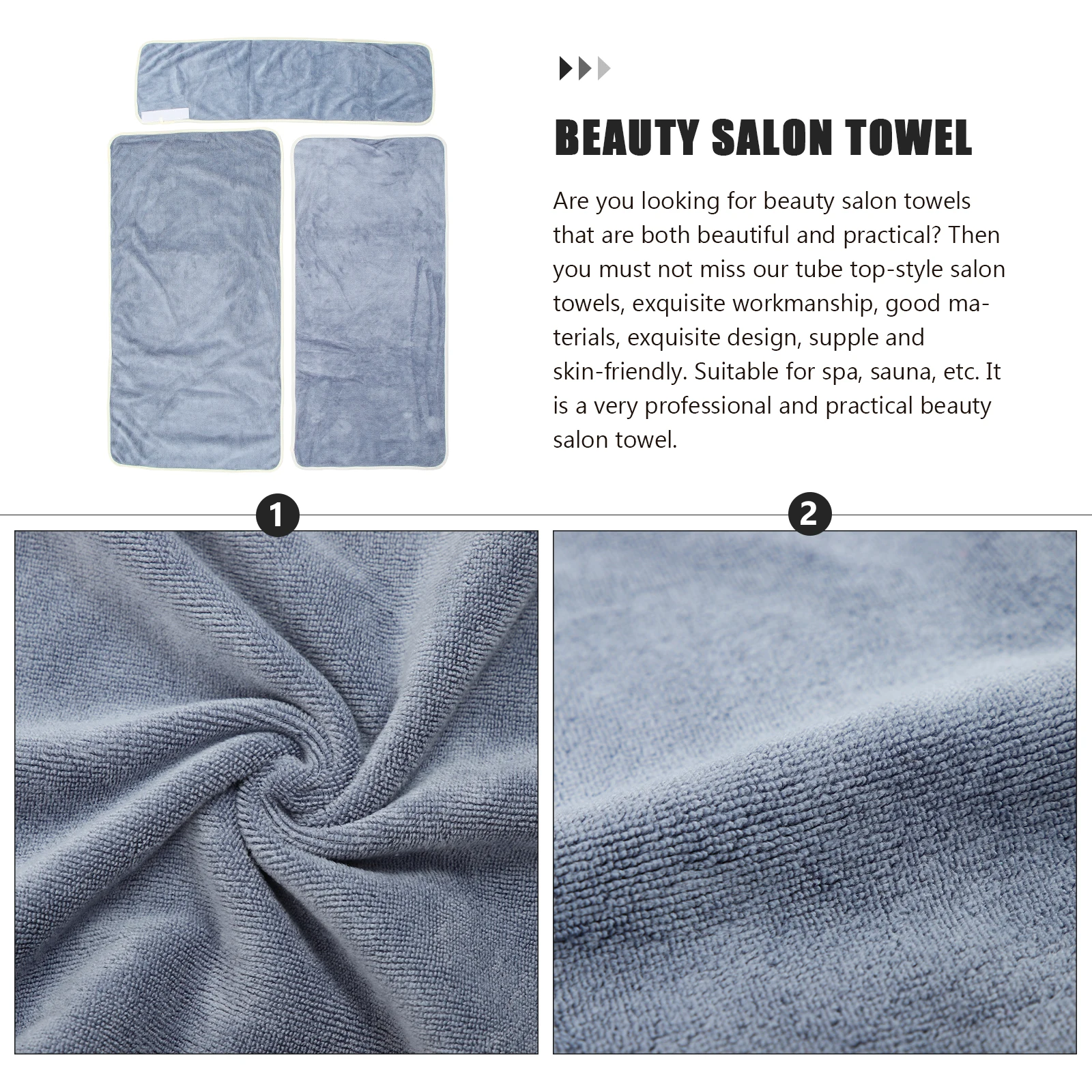 

Fiber Towel Set Spa Head Wrap Beauty Salon Hair Towels Portable Pillowcase Kit High Absorption Fast Drying Multi