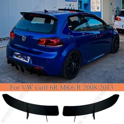 Car Rear Bumper Lip Diffuser Tail Splitter Spoilers Protector Body Kits For Volkswagen VW Golf 6R MK6 R 6R 2008-2013 Rear Bumper
