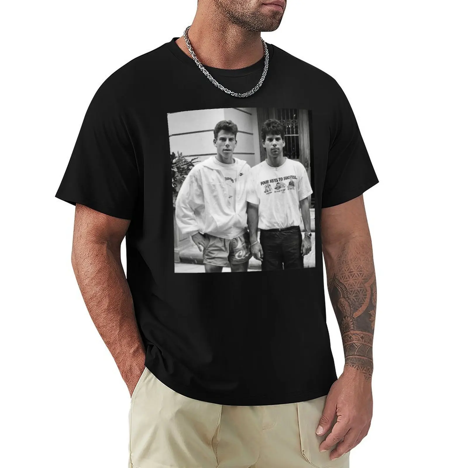Vintage Menendez Brothers Nicholas Chavez T-Shirt Fashion Graphic Tee for Men