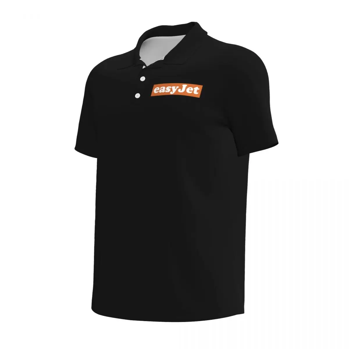 EasyJet Polo Shirts for Men Casual Solid Color Mens Polos Brand Versatile Clothing