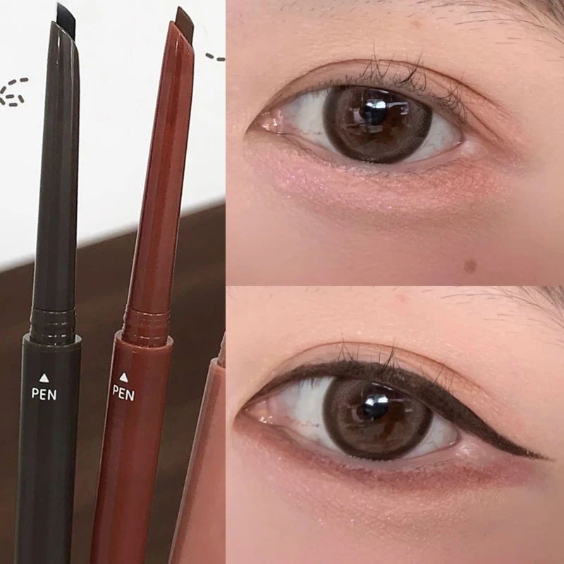 5Colors Matte Eyeliner Gel Pencil Waterproof Smooth Black Coffee Natural Eyeshadow Lying Silkworm Contour Stick Eyes Makeup Pen