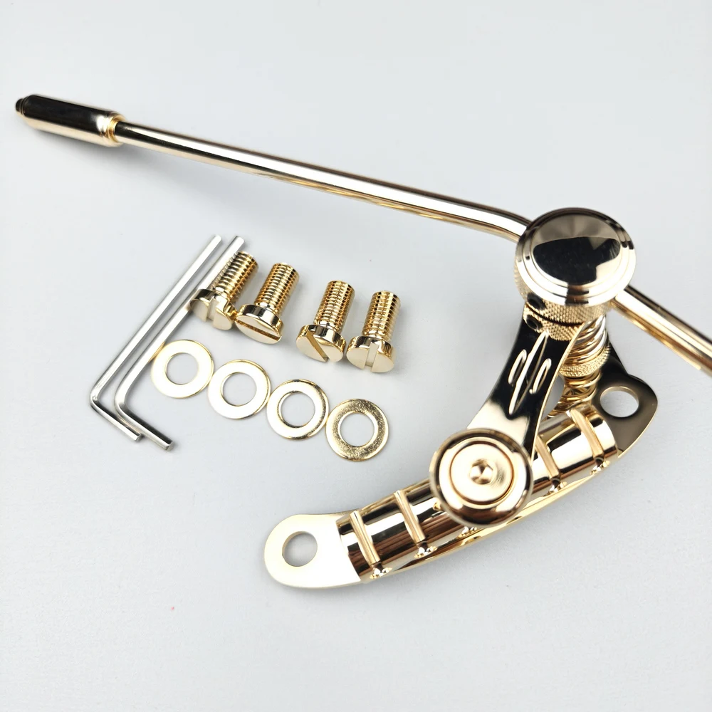 【Сделано в Германии】Les Trem II Tailpiece System Tremolo Bridge Upgrade Tune-O-Matic Стоп-бар Стиль для электрогитары LP SG Jazz