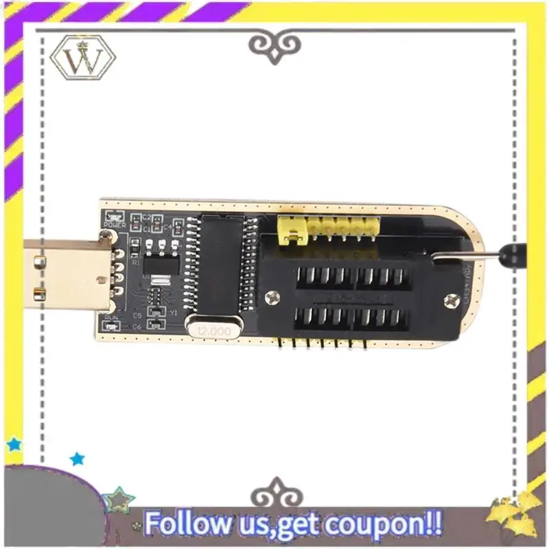 

New 1Set CH341A 24 25 Series EEPROM Flash BIOS USB Programmer+SOIC8 SOP8 Test Clip+SPI Flash 1.8V Adapter+SOP8 SOIC8 To DIP8