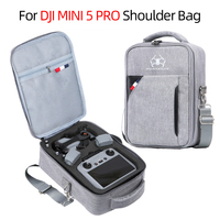 Portable Mini 5 Carrying Case Protective Shoulder Backpack Storage Bag for DJI Mini 5 Pro Drone & Remote & Battery Accessories