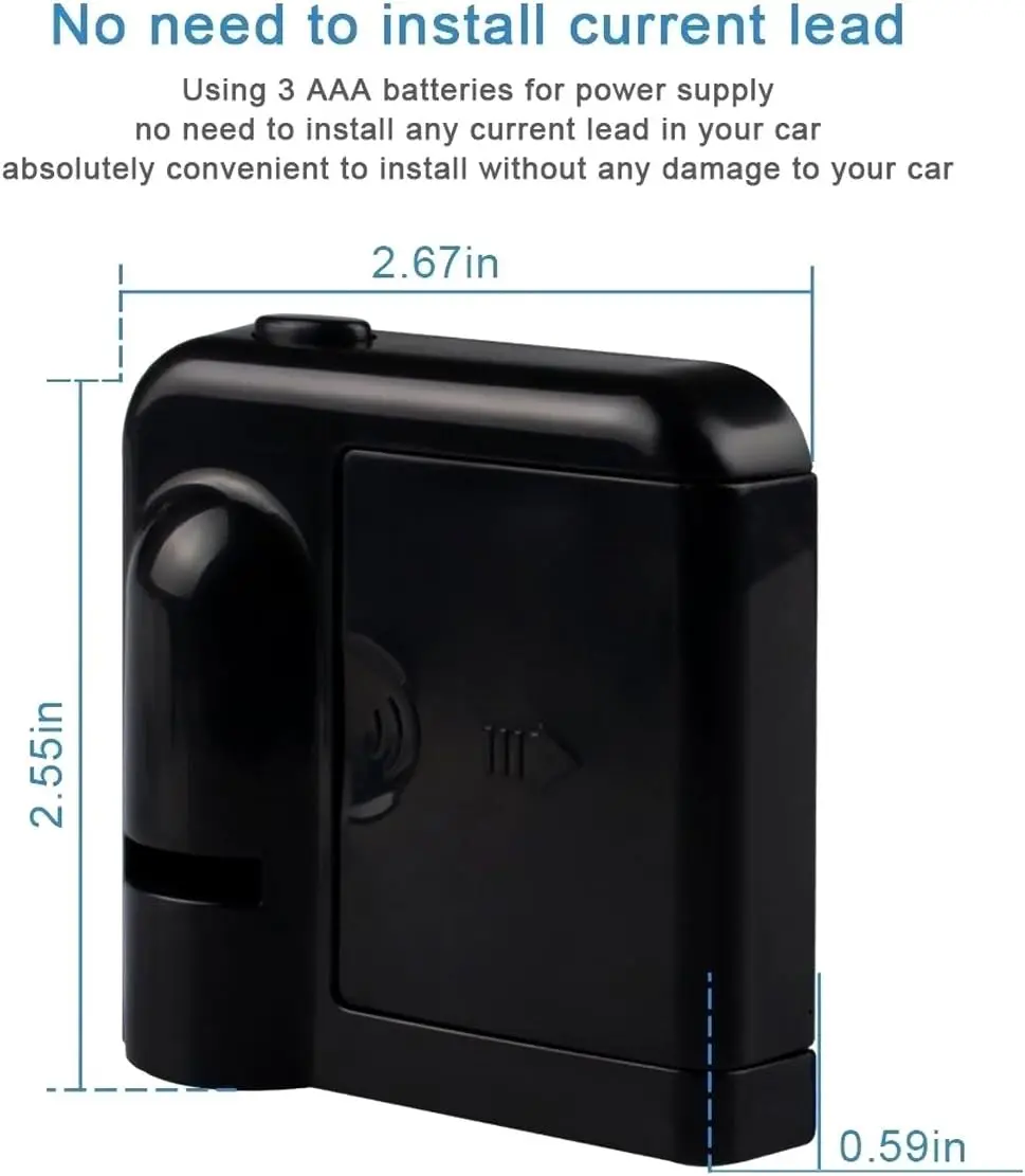Luci per proiettori a LED per portiera dell'auto con sensore magnetico, lampade per ombretti di benvenuto (confezione da 2)