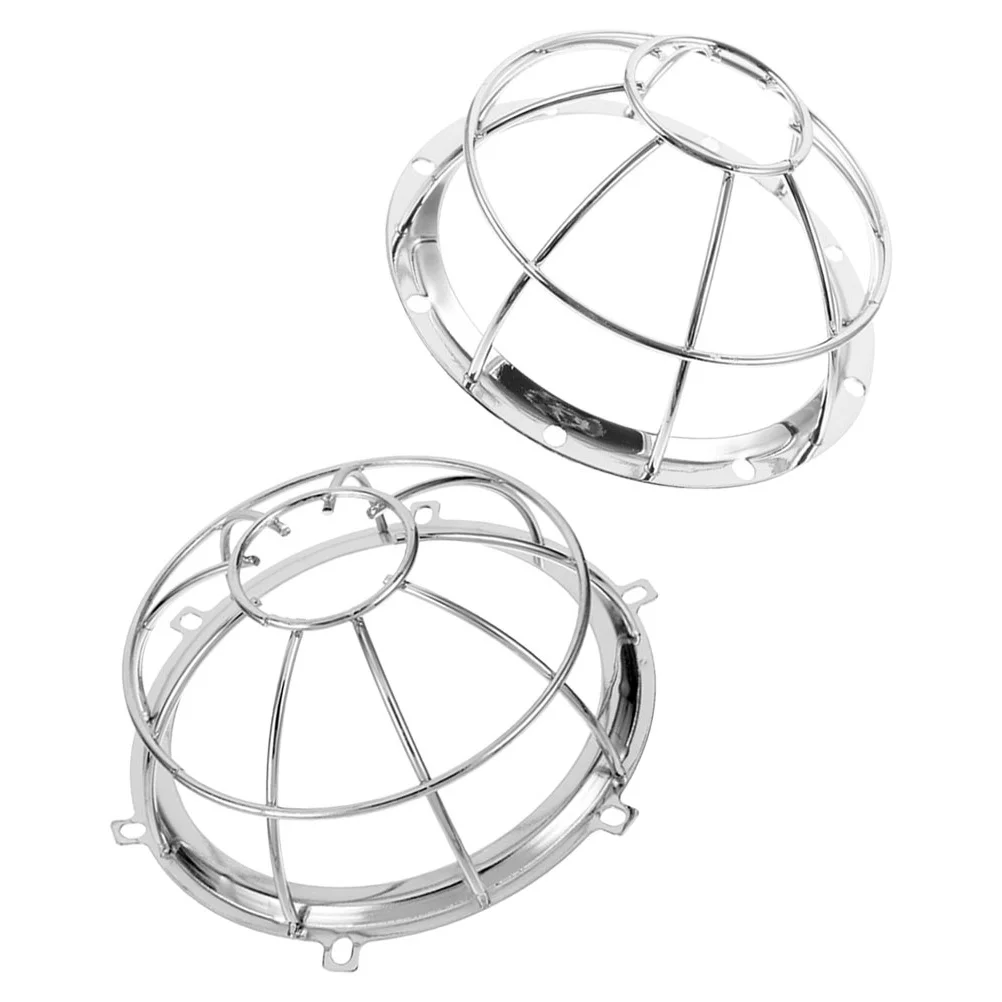 2Pcs Fire Sprinkler Protective Cage Iron Rustproof Guard Cover Fire Sprinkler System Smoke Wire Guard