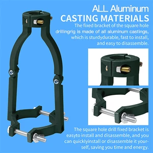 Quadratlochbohradapter mit 4 Teilen einfach quadratischer Lochbohrer und Demontage -Zubehör des elektrischen Werkzeugs 8 Hauptverkaufsadapter Broca Square Hole - №6