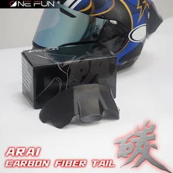 RX7X Helmet Spoiler Tail For RX7X RX-7X VZ-Ram VZ RAM RX7V RX7 GP Spoiler Helmet RX7X Spoiler Carbon Fiber For Arai