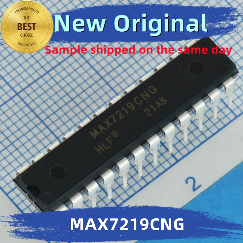 

10PCS/lot MAX7219CNG+ MAX7219CNG MAX7219 Integrated Chip 100%New And Original BOM matching