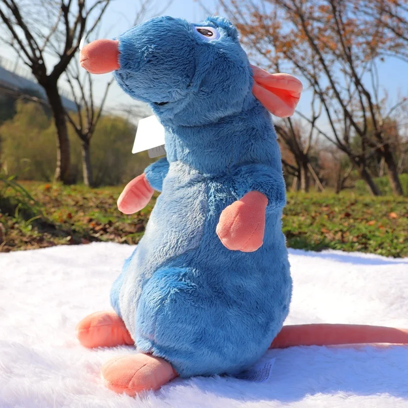 40cm Cute Pixar Ratatouille Chef Remy Plush Toy 2025 Big Mouse Fluffy Stuffed Animals Pillows Plushies Dolls Gifts For Children - view 2
