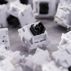 Wuquestudio WS Switch Heavy Tactile Feedback POM Stem Nylon Housing 5pin PCB Mount For Mechanical Keyboard WS Switch