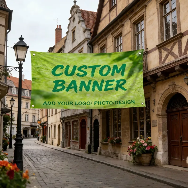 Custom Banners Flags Decorative Major Holidays Offer Distinct Styles Meet Activity Demands And Stabilize Brand Development E