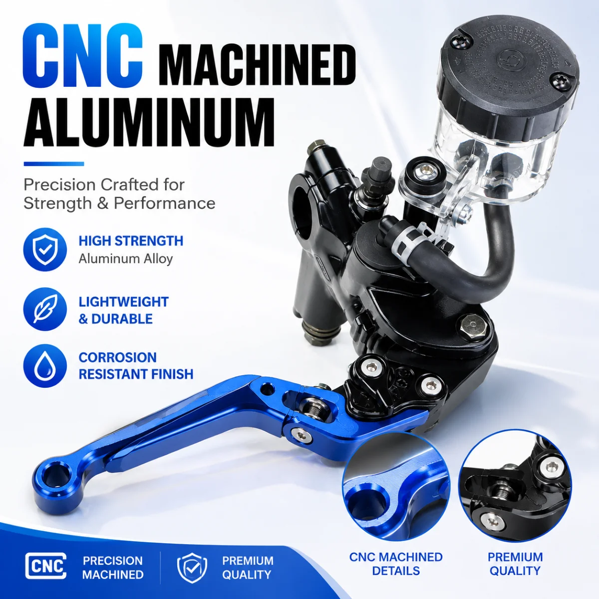 Fit For KAWASAKI  NINJA 500 650 1000 Z650 Z900 Z1000 Front Brake Master Cylinder Lever Pump ZX6R ZX7R ZX9R ZX10R ZX14R ZZR1100