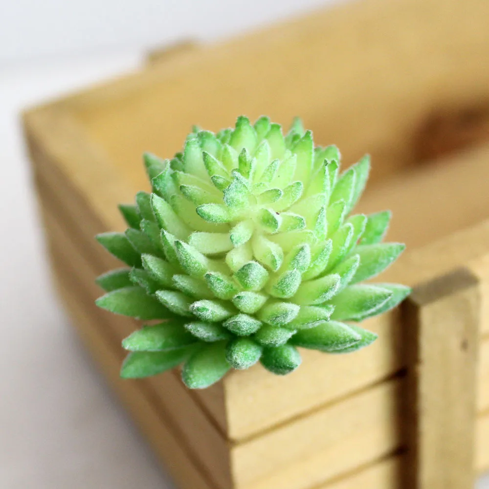 39Styles Green Artificial Succulents Plants DIY Unpotted Small Bonsai Home Garden Desktop Table Party Decoration Fake Plants