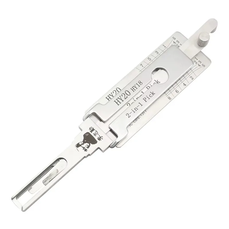 رائجة البيع Topbest أداة Lishi الأصلية SC1 SC4 KW1 R52 KW5 AM5 M1/MS2 Lishi 2 في 1 أدوات الأقفال