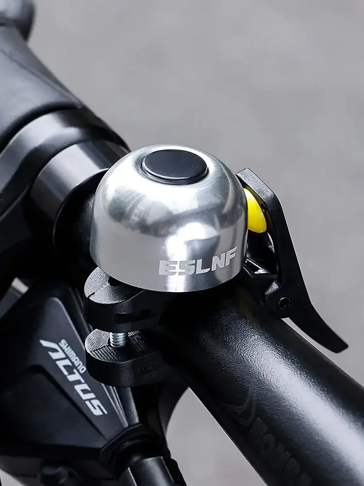 AliExpress OFFBONDAGE ESLNF Mini Bicycle Thumb Bell 80 Decibel Bike Bell Clear Loud Cycling Alarm Bike Handlebar Horn MTB Road Bike Accessories