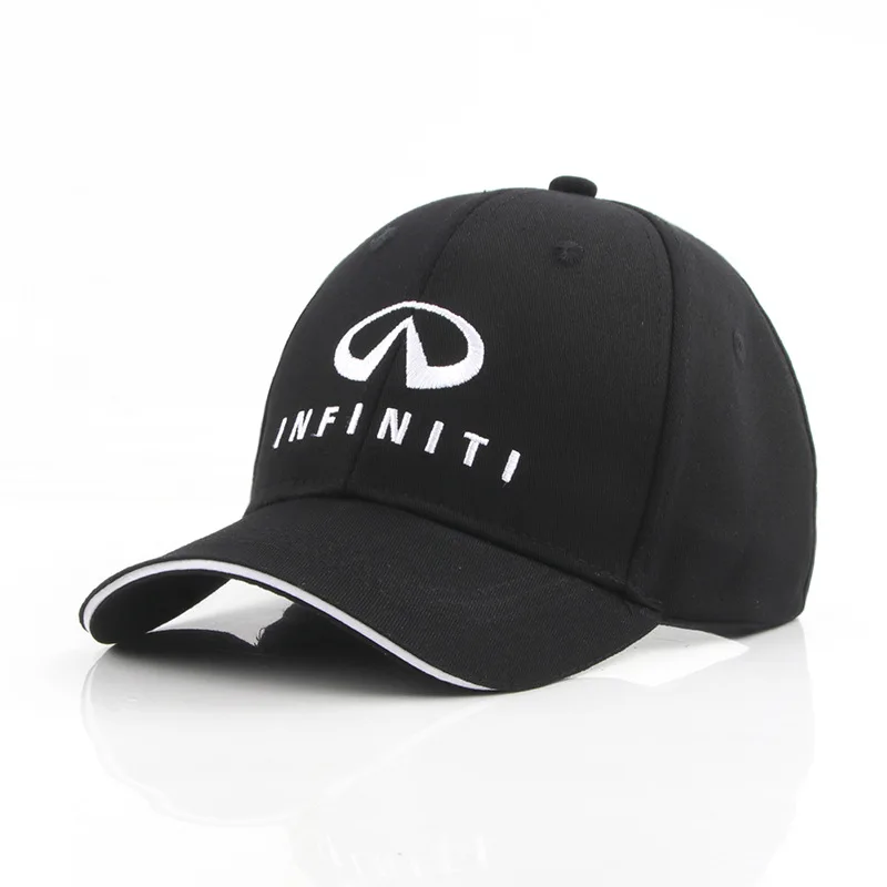 Modny haft dla mężczyzn Infiniti damskie do koszykówki czapki na świeżym powietrzu sportowe wędkarstwo Golf Snapback kapelusz przeciwsłoneczny na co