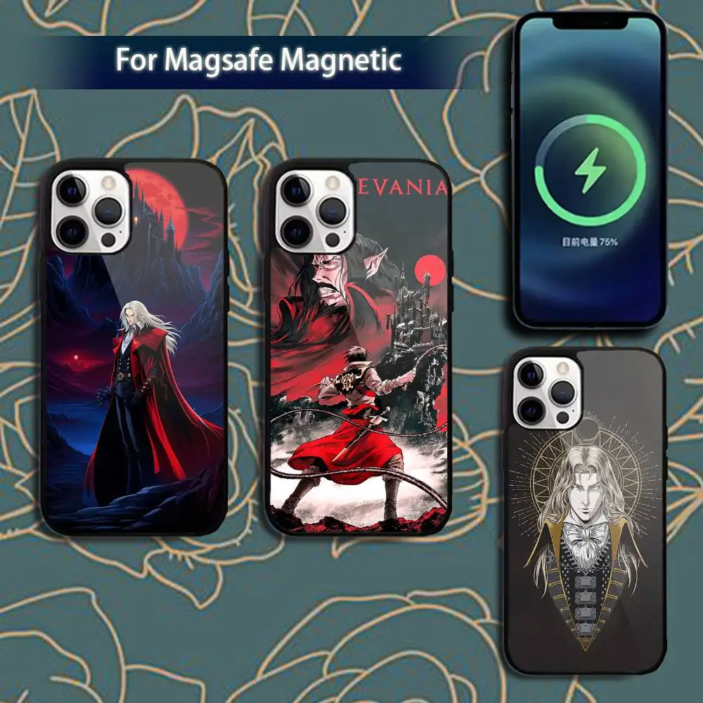 

Чехол для телефона C-Castlevania G-Game для iPhone 17,16,15,14,13,12,11, Pro, Max, Plus, Mini, Magsafe, Магнитный чехол для беспроводной зарядки