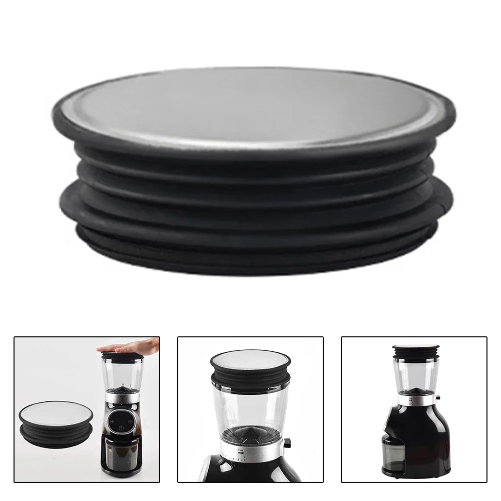 Para NICHEZERO tolva de dosis máquina de café rollo de compresión de Silo herramienta de limpieza 12*12*4cm accesorios para electrodomésticos de cocina