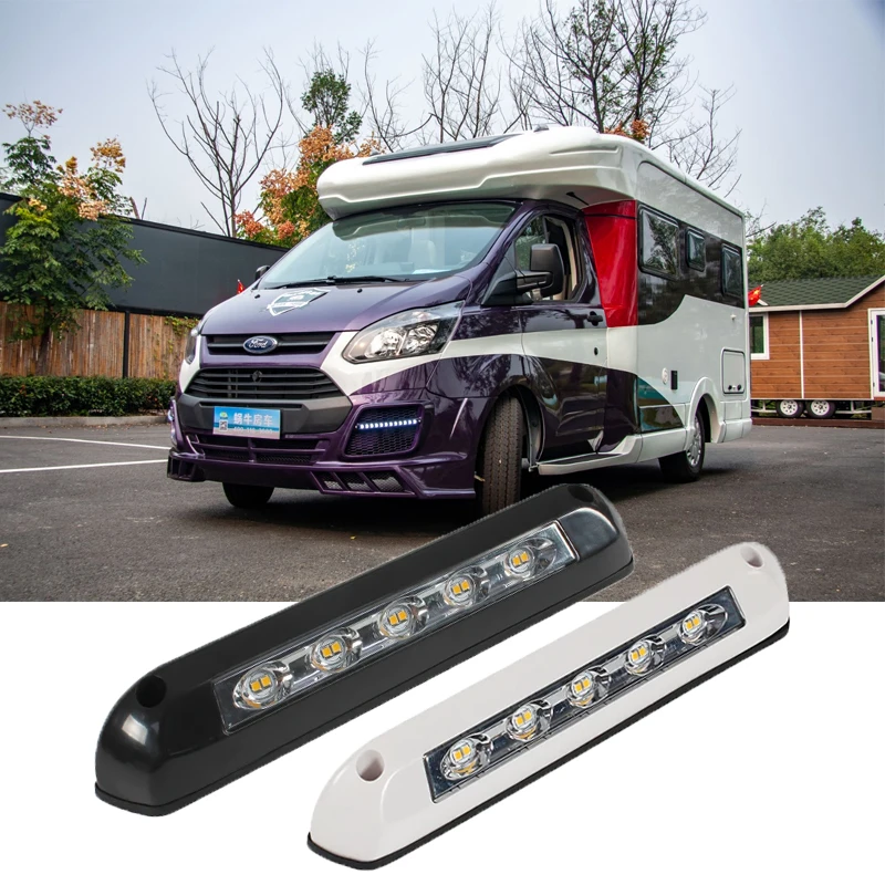 12V 24V LED RV Caravan Interior Lights RV Dome Lamp Truck Position Awning Porch Wall Illumination Van Trunk Trailer Accessories