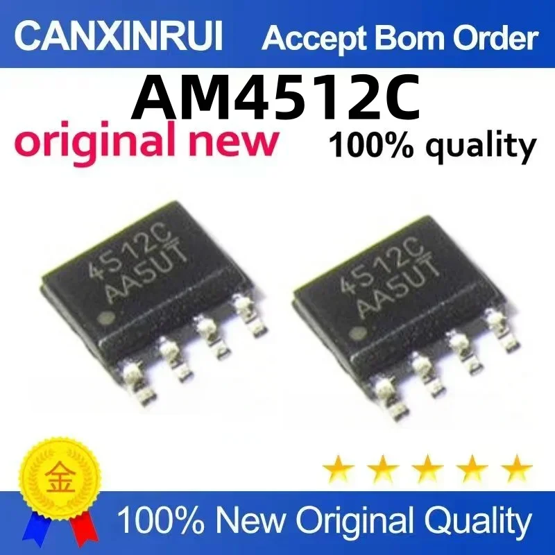 (5 pieces) Brand new stock AM4512C 4512C AM4512AC SOP-8