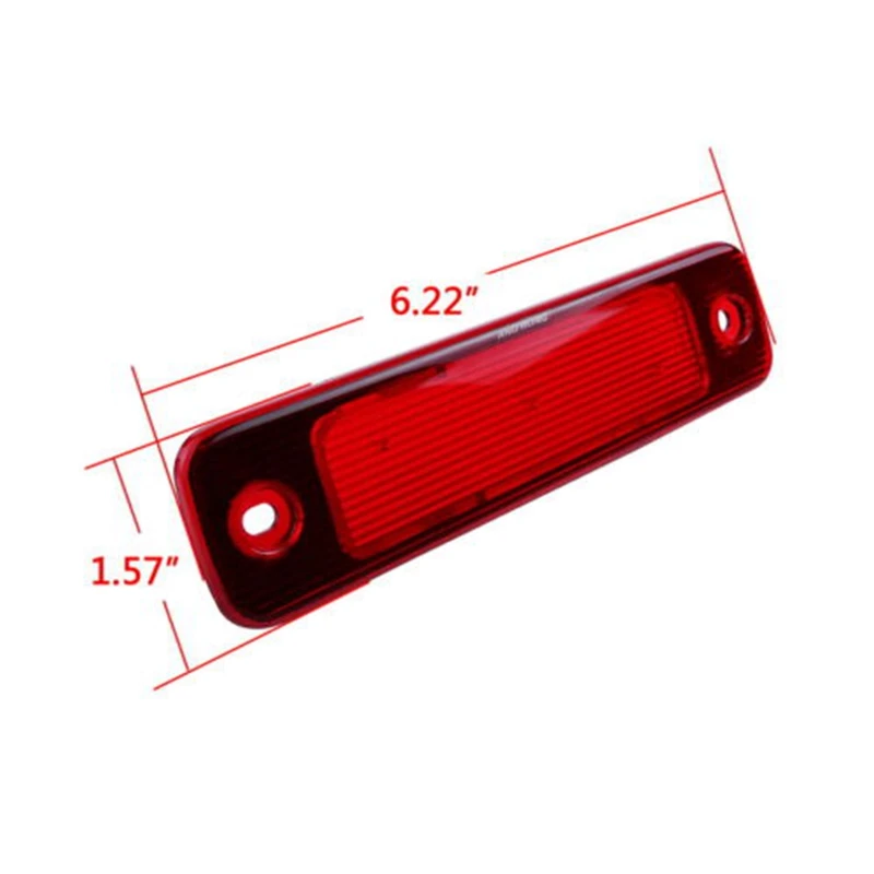 Car Rear High Mount Third Brake Light 3Rd Stop Lamp Rear Tail Light for Ford Transit MK7 2009 - 2014 7C1613N408AC