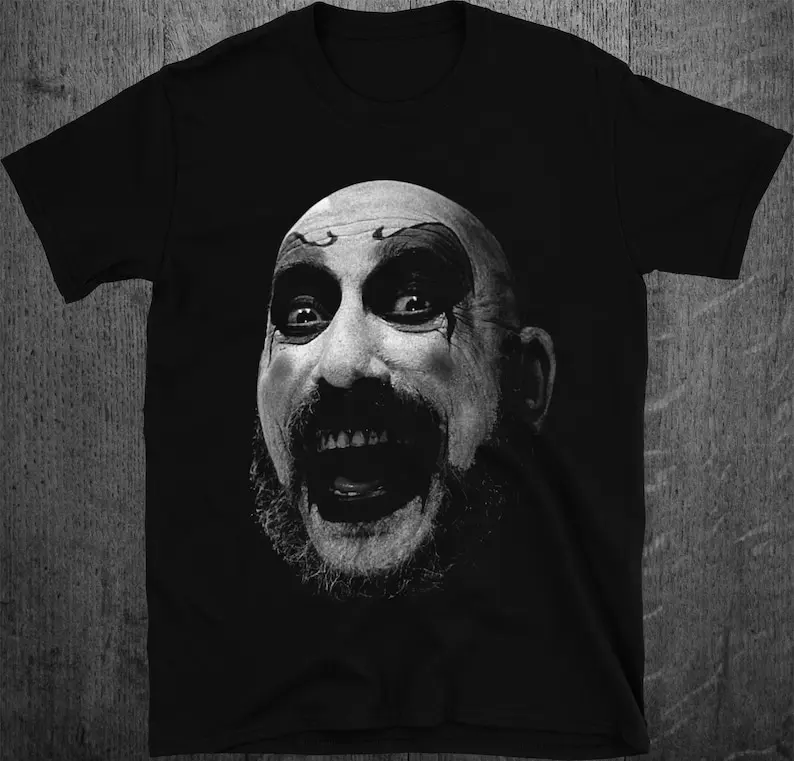 Captain Spaulding Cutter House of 1000 Corpses T-Shirt Horror Movie Tee