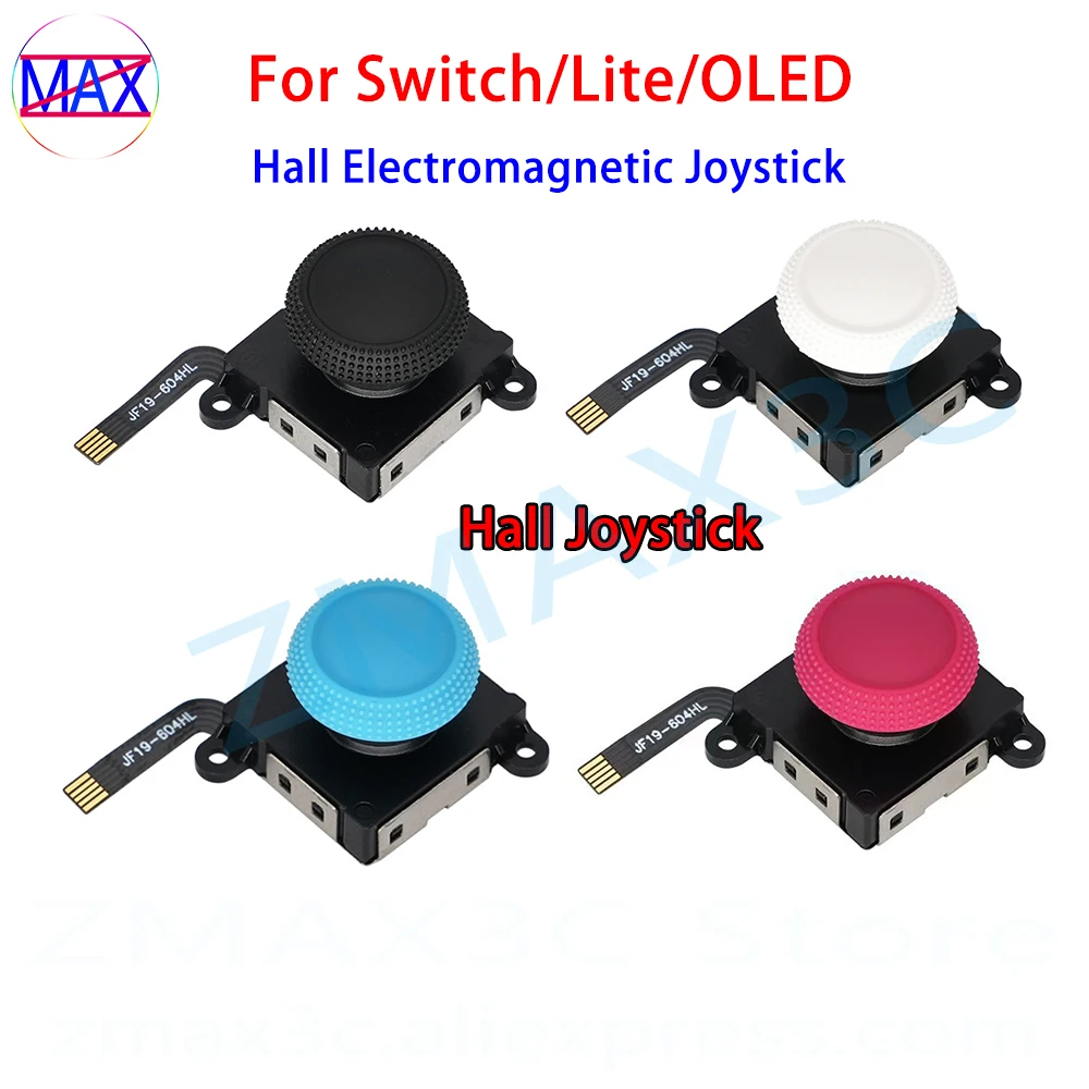 10pcs For Switch Joy Con Hall Electromagnetic Joystick For Switch Lite NS OLED Handle 3D Analog Hall Joystick Replacement Parts