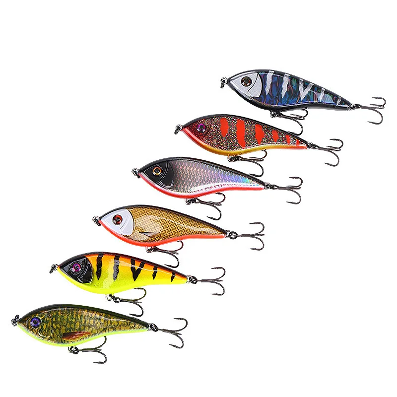 WEIHE 1 unidade Isca Artificial Rígida Afundante Modelo B 10cm/35g para Pesca
