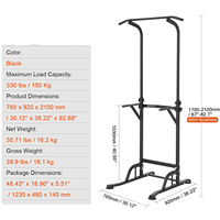 Portable Fitness Equipment Thickening Material Pull Up Rack Indoor Dumbbell Weight Bench With Power Rack