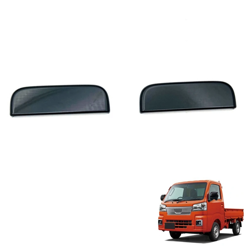 2Pcs Exterior Side Door Handle Frame Cover Trim For Daihatsu Hijet Truck 2021 2022