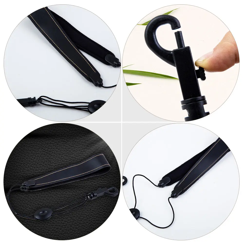 

Universal Shoulder Strap Durable Widened Design For Professional Beginner Players Long Lasting Belt Accessory Sax
