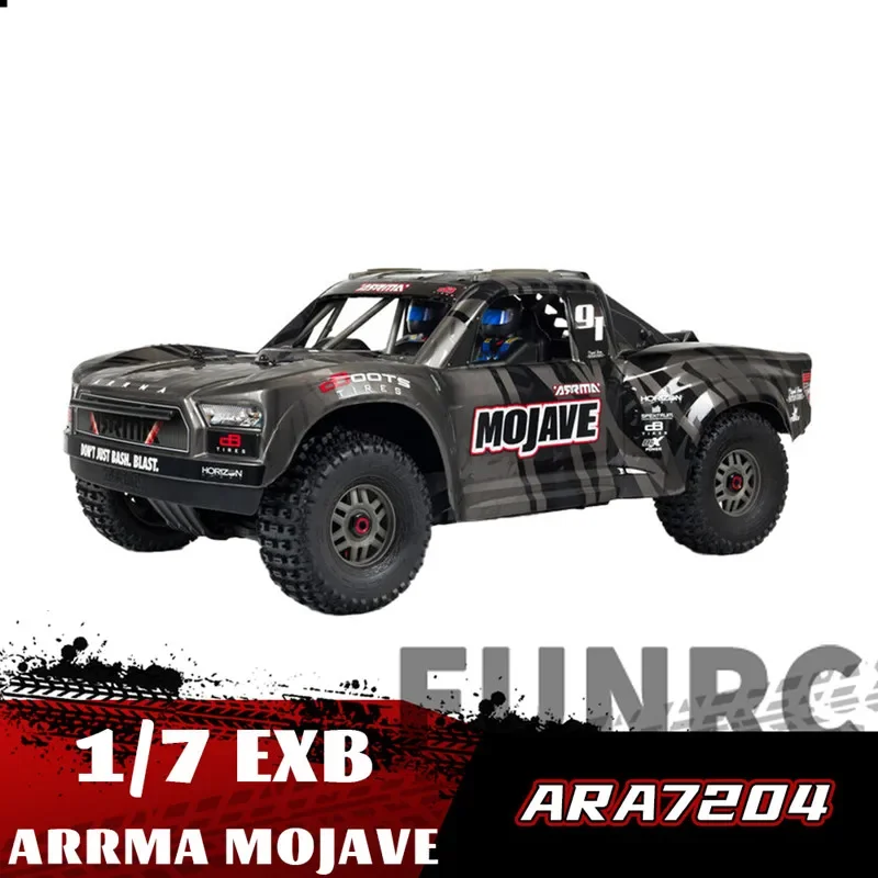 

ARRMA 1/7 RC Car Mojave EXB ARA7204 Upgrade Version Rc Remote Control Car 4WD 80KM/H Electric Model Car Short Truck Frame