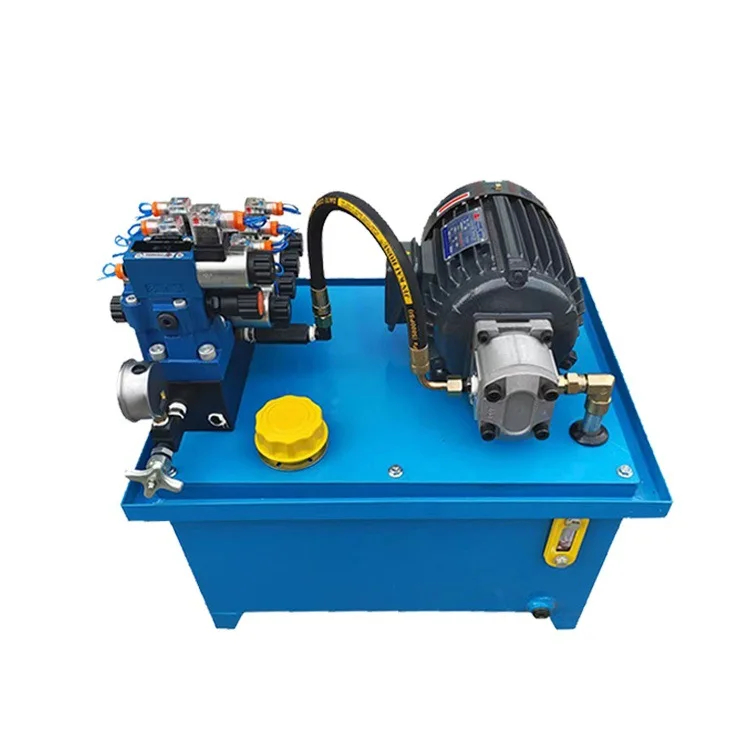 

Small manual hydraulic station processing hydraulic cylinder electronic control servo equipment