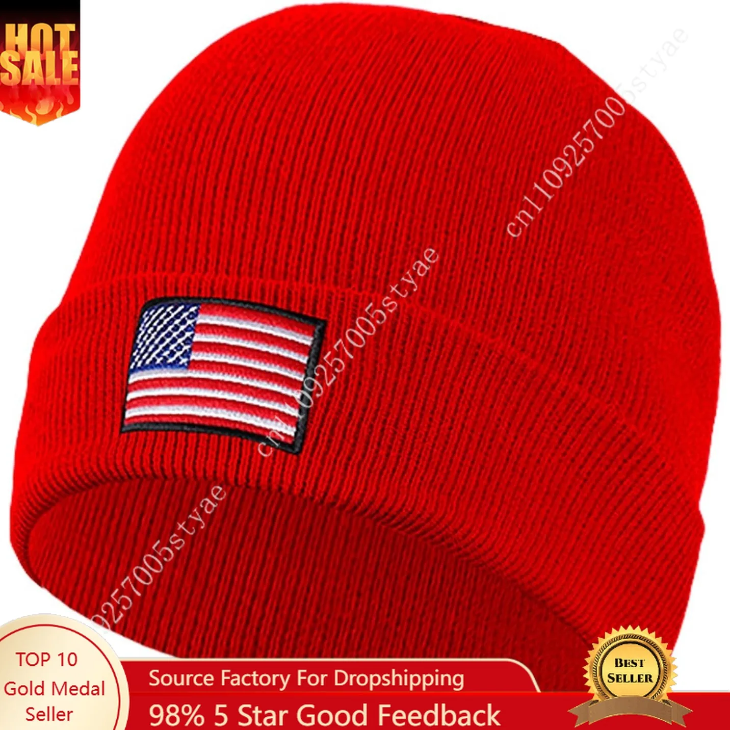 

National Flag Knit Hat Men Women Beanie Beanies Warm Winter Caps Soft Skull Cap Fashion Ski Hats Knitted Hat Sports Headwear