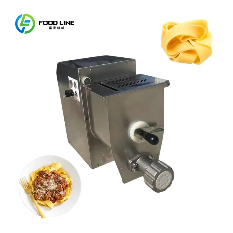 Customized Automatic Commercial Pasta Extruder Machine, Stainless Steel Macaroni Spaghetti Maker for Food Processing