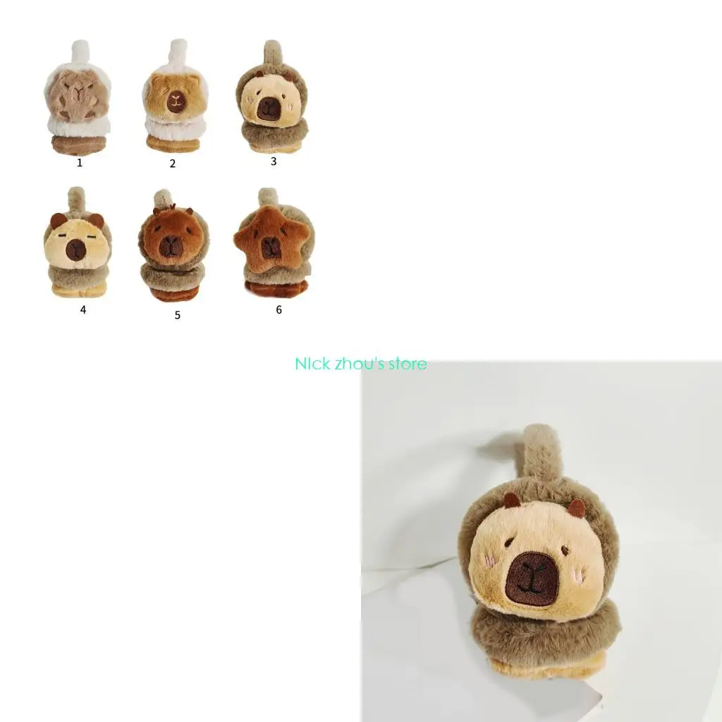 

E15E плюшевые грелки для ушей, модные портативные наушники для женщин и мужчин, складные наушники